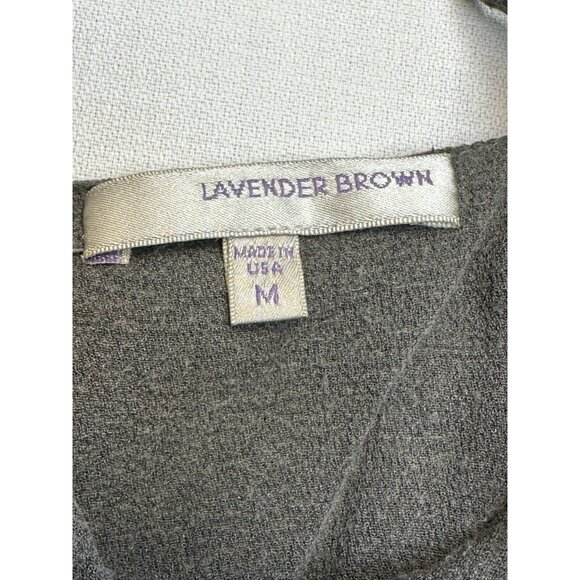 LAVENDER BROWN Gray Shorts Romper, Women's Size M - Picture 5 of 11